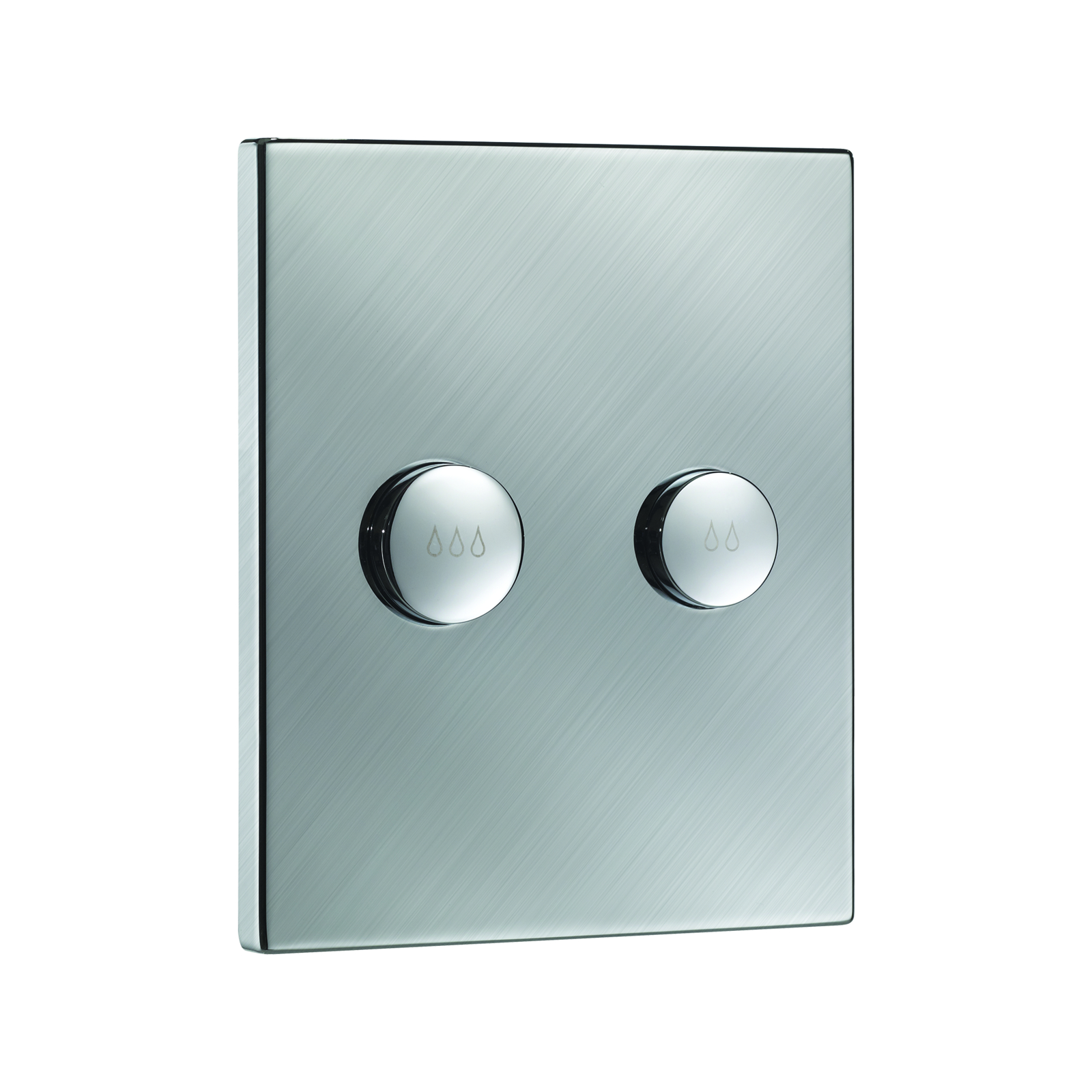 Façade double volume chasse directe mécanique P1000 XL DVA chromée PRESTO - 90079