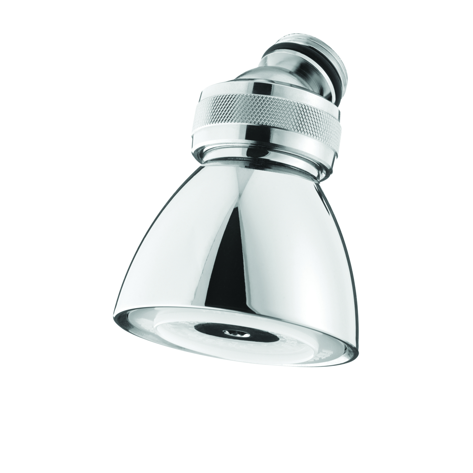 Tête de douche orientable 17° jet pluie avec collier G1/2