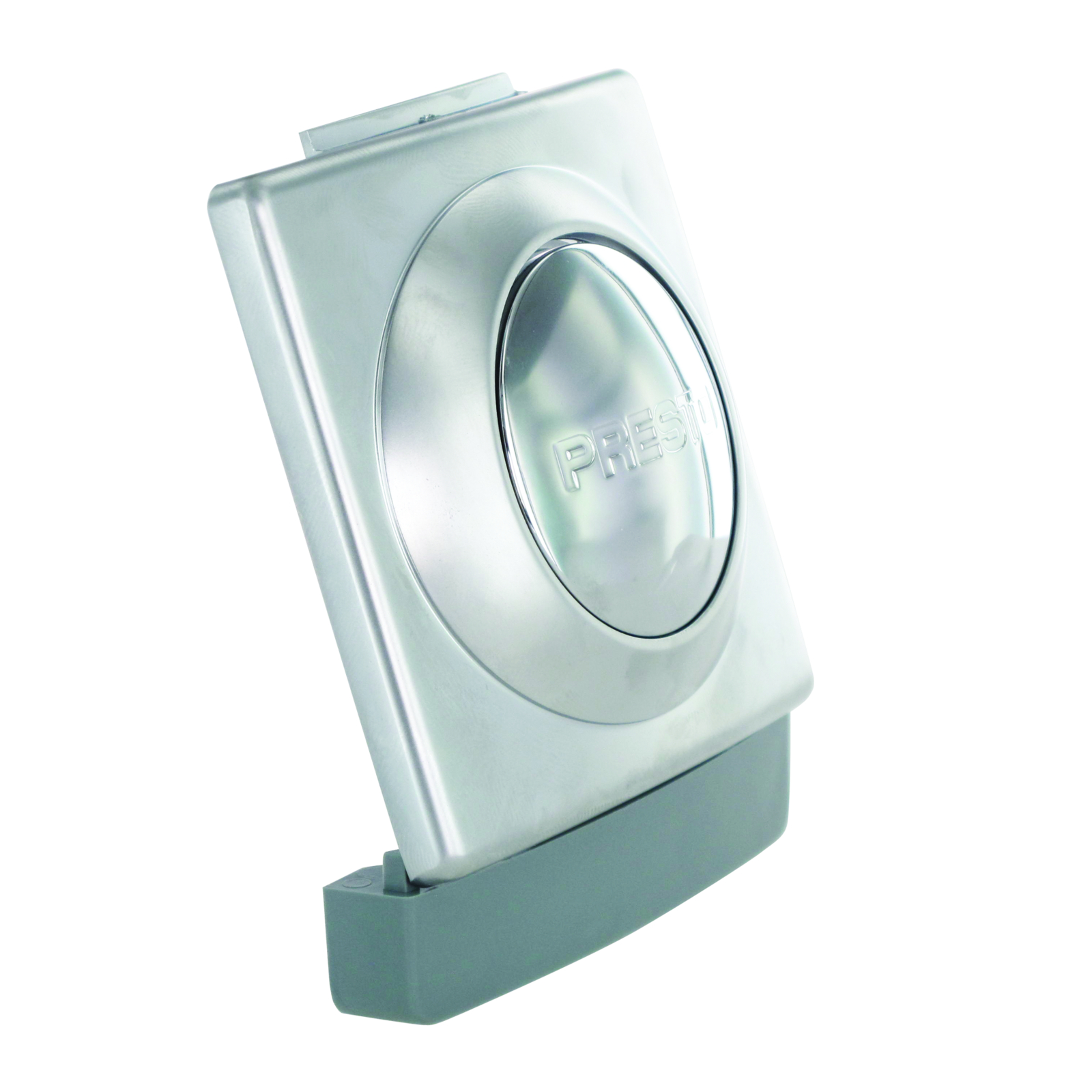 Plastron bouton actionnement robinet douche temporisé DL 300/400 chrome velour PRESTO - 90188