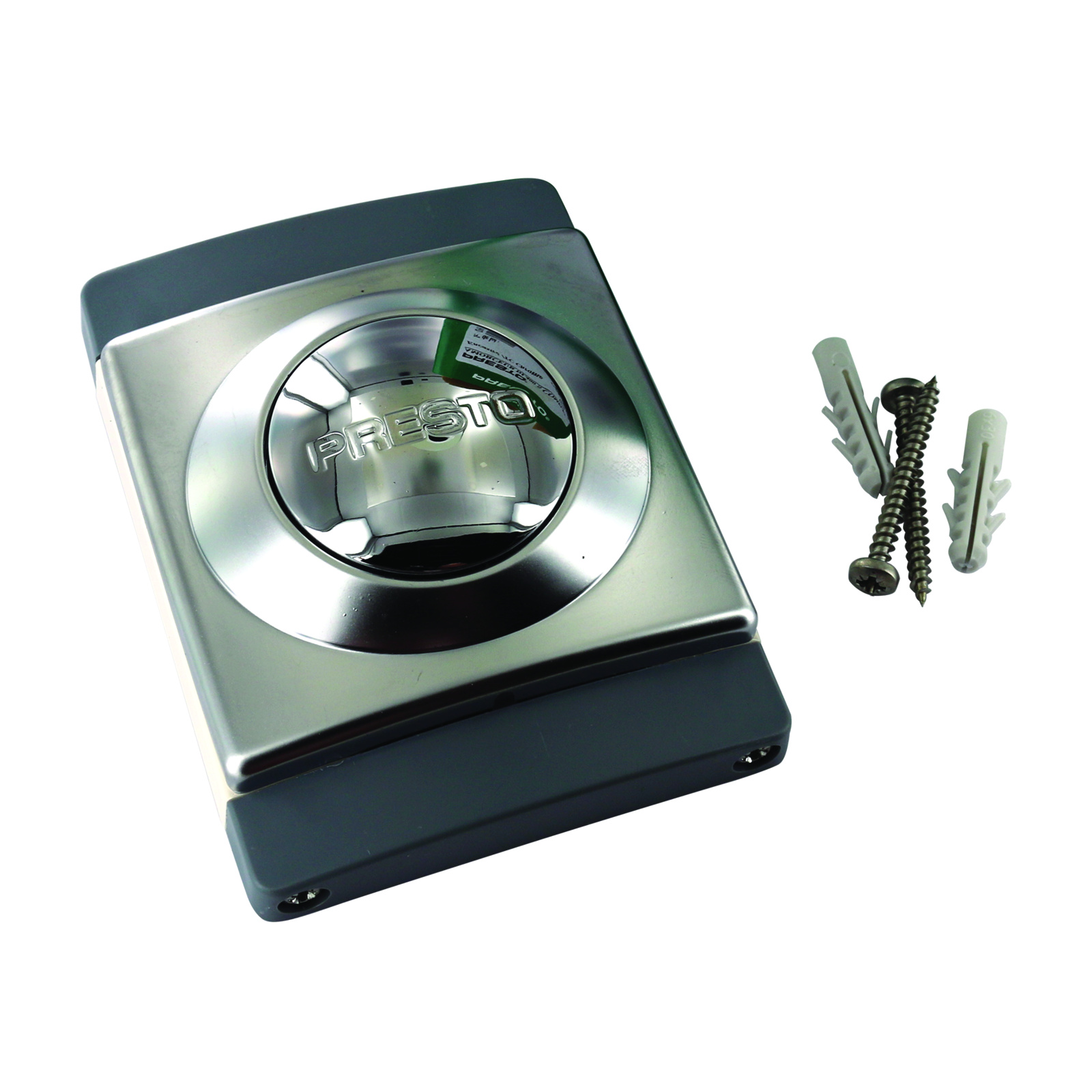 Amorceur douche mécanique DL 400 encastré ou traversée cloison gris PRESTO - 90441