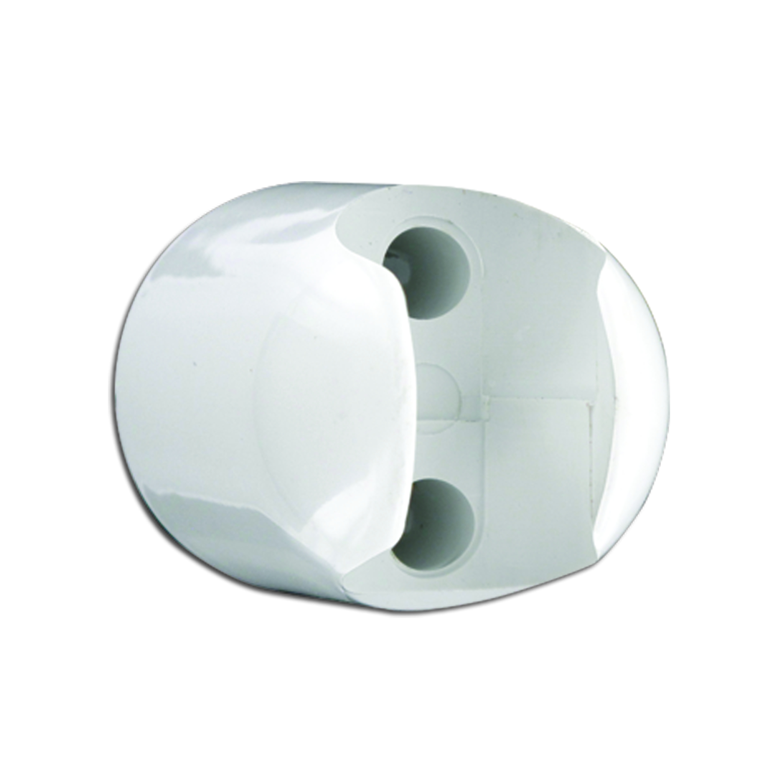 Support douchette manette 45° et 120° lave-bassin blanc avec vis et chevilles PRESTO - 90639