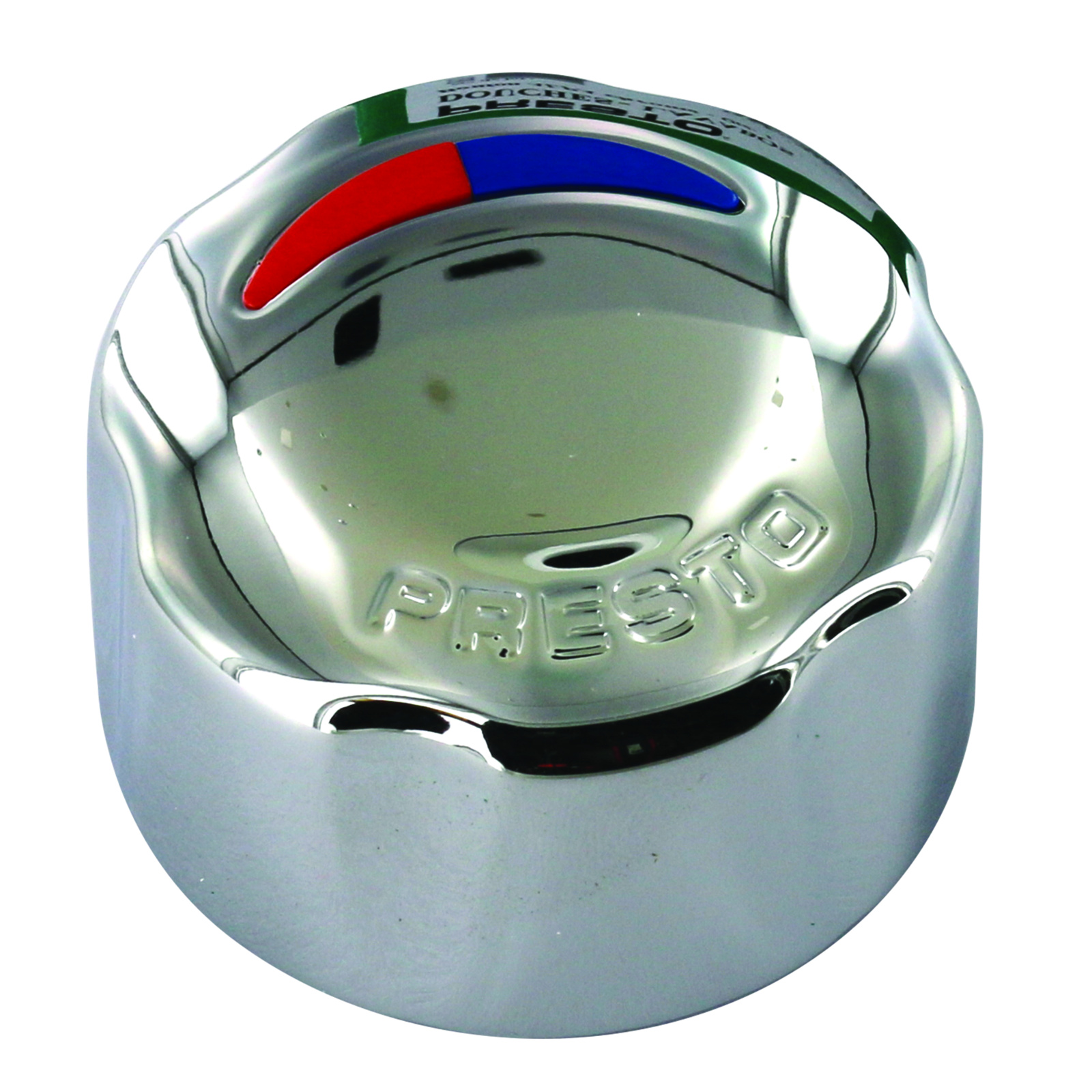 Bouton chromé mitigeur douche temporisé ALPA et lavabo P3500 PRESTO - 90770