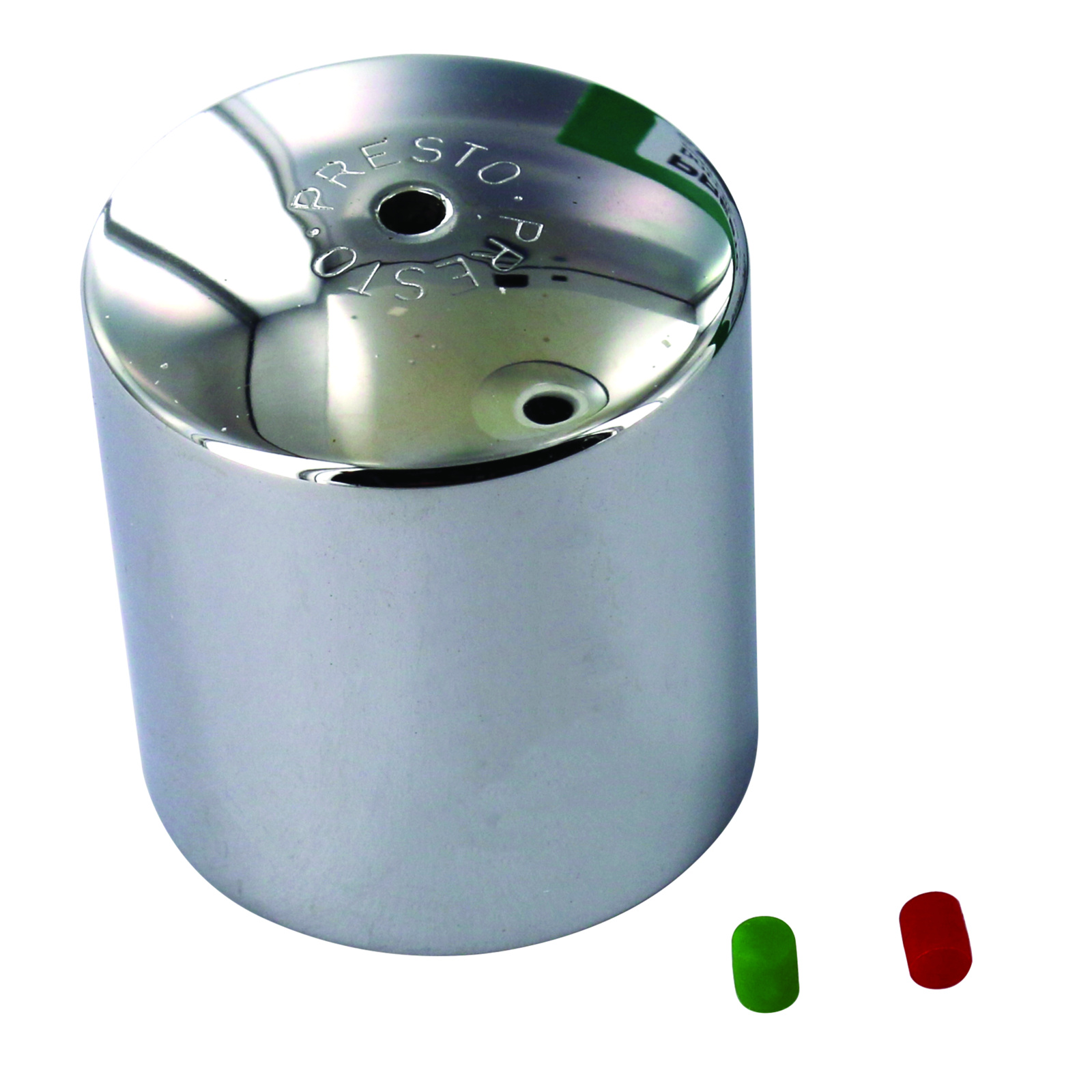 Bouton temporisé douche 50B et urinoir 60B chromé PRESTO - 90853