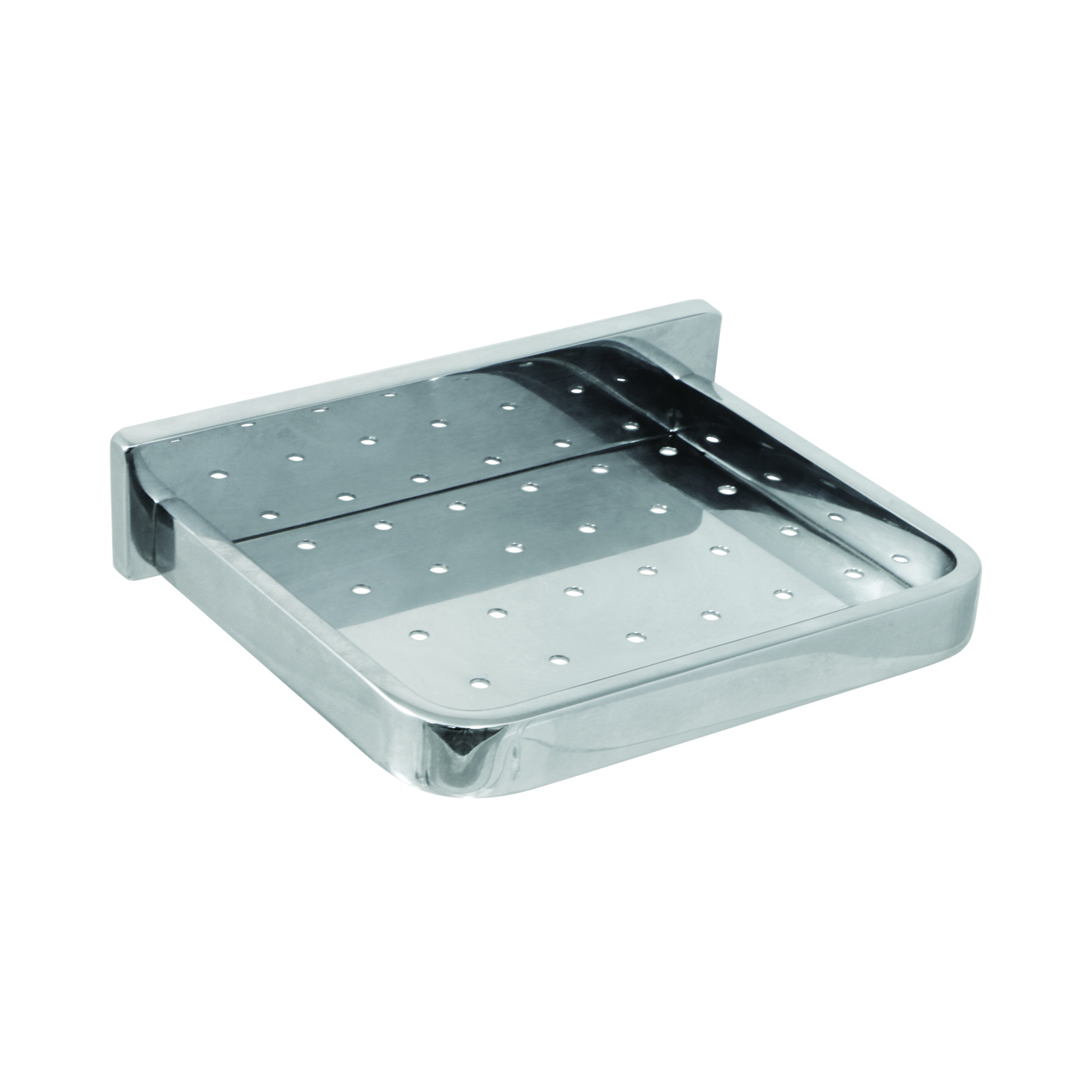 Porte gel douche mural laiton chromé PRESTO - 91037