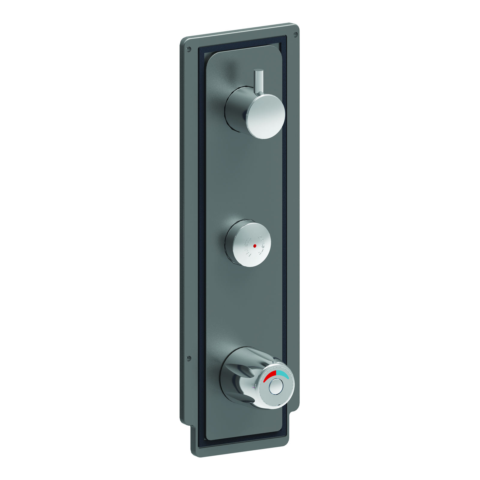 Kit platine Prestotem 2 P50 mitigeur thermostatique avec douchette et inverseur PRESTO - 91060