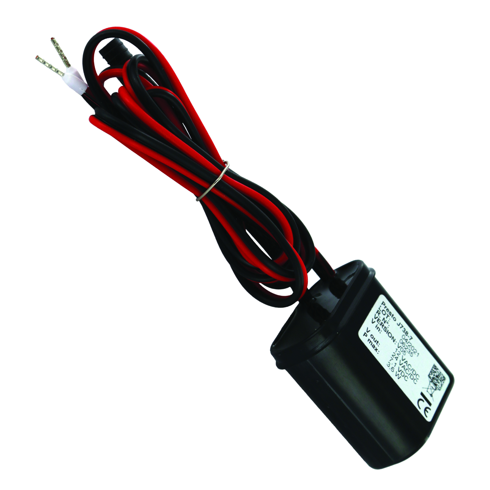 Interface d'alimentation secteur 12V AC 7V DC PRESTO - 91078