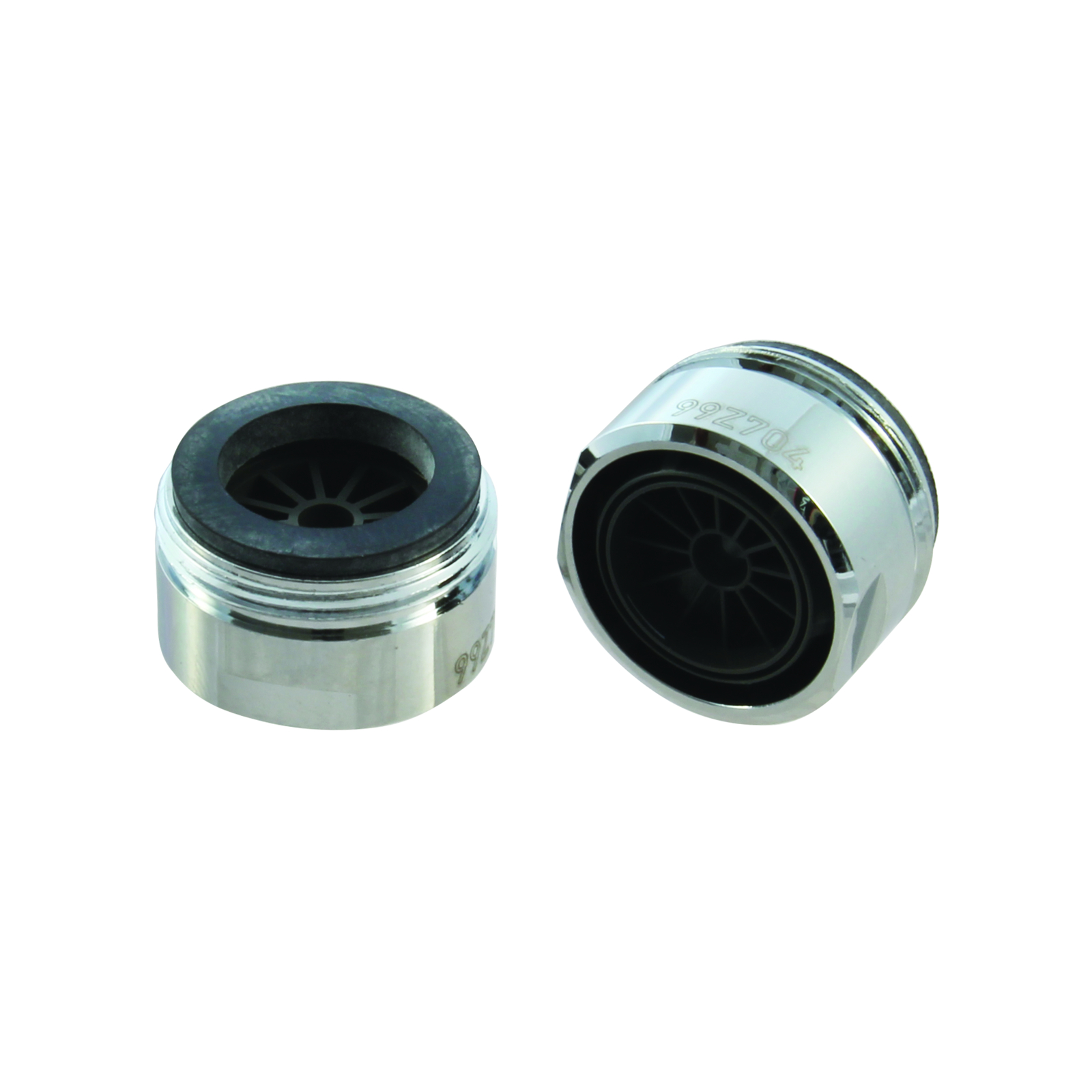 Brise-jet étoile M28x1 avec cage chromée 10 pcs SANIFIRST - 93008