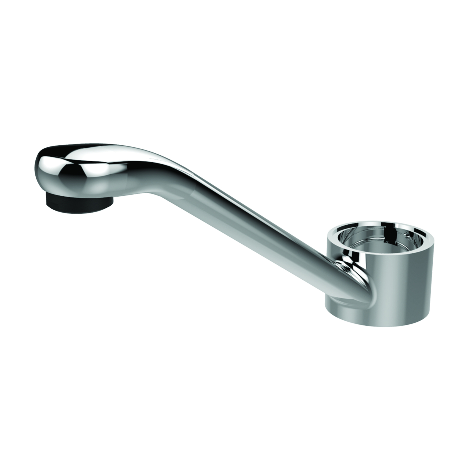 Bec orientable intérieur lisse M24x1 saillie 170 mm pour mitigeur lavabo SANIFIRST - 93195