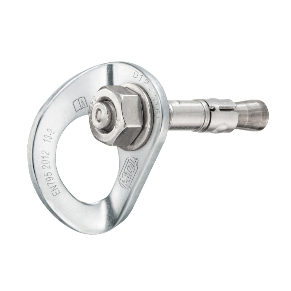 20 Plaquettes COEUR STAINLESS 12 mm PETZL - P36AS 12