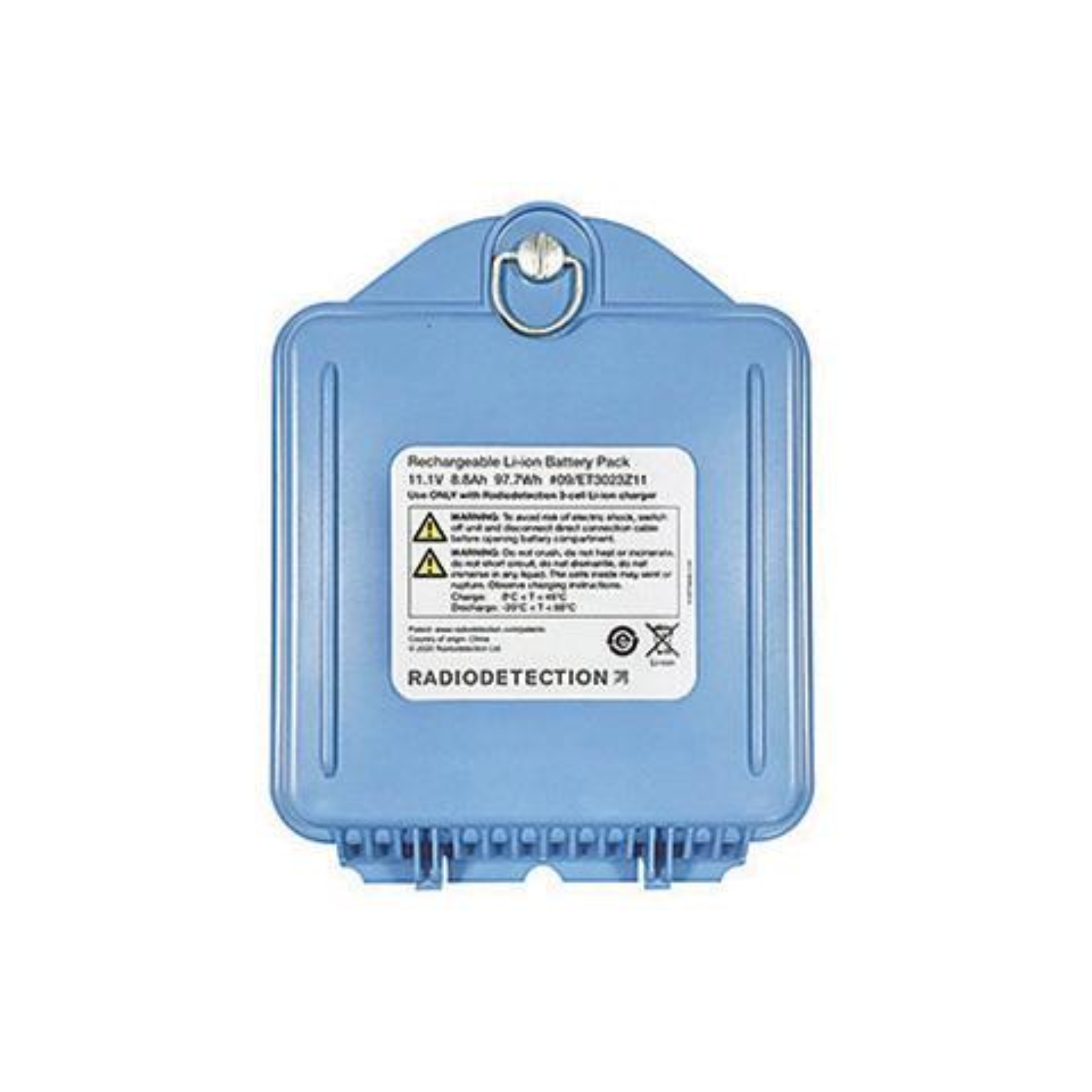 Accu rechargeables Li-Ion pour Tx sans chargeur RADIODETECTION - 10/TX-BATPACK-V2
