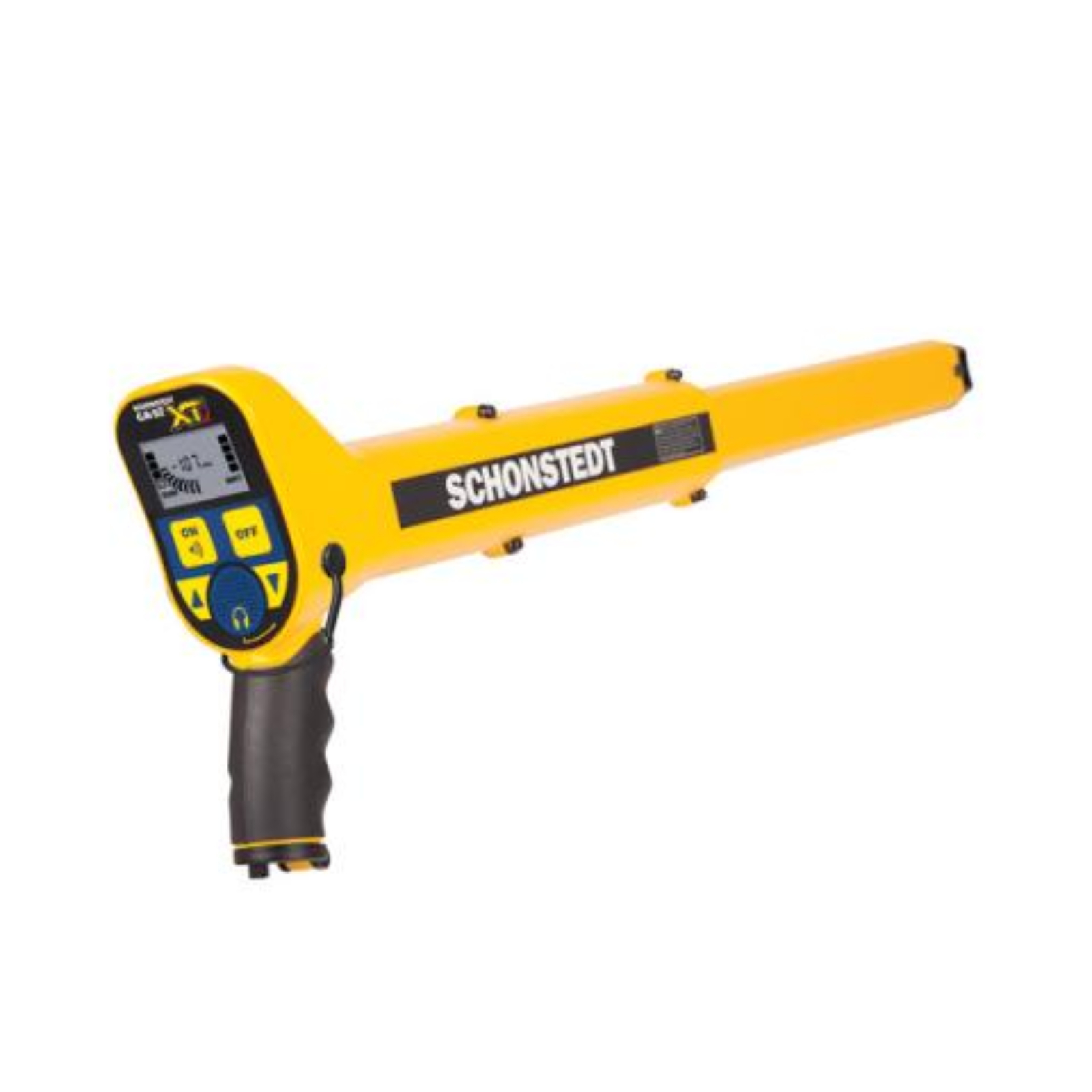Détecteur GA-92XTd ferromagnétique de métaux rétractable avec écran + Holster et boîtier plastique RADIODETECTION - GA-92XTD
