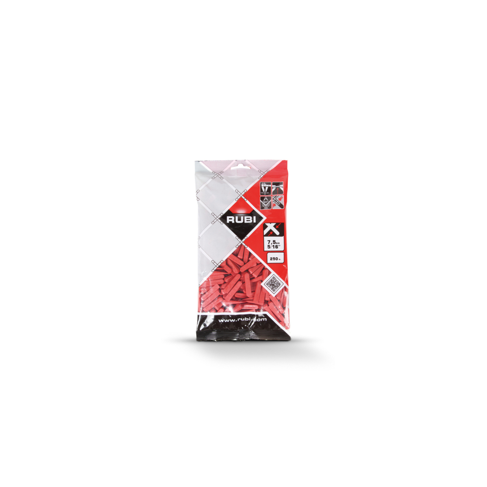 Cales 7,5 mm 250 unités RUBI - 02397