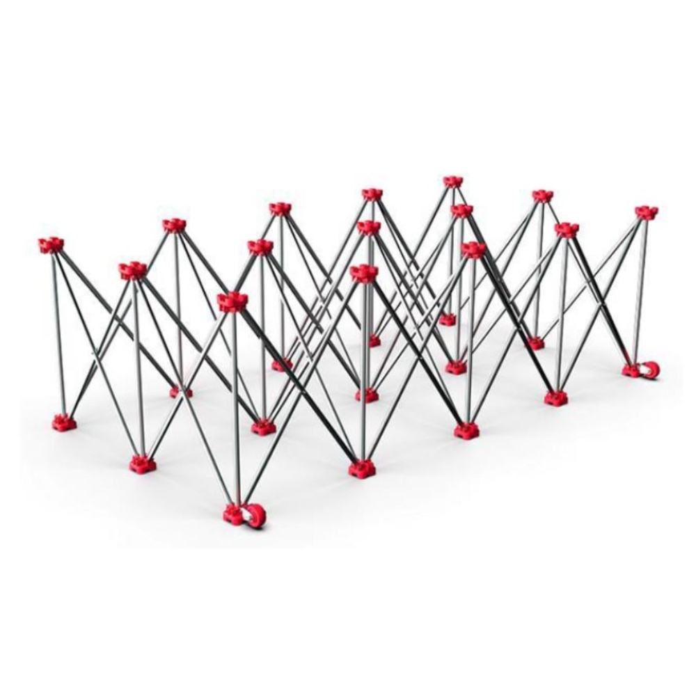Table de travail rétractable 120x120 cm RUBI 28918