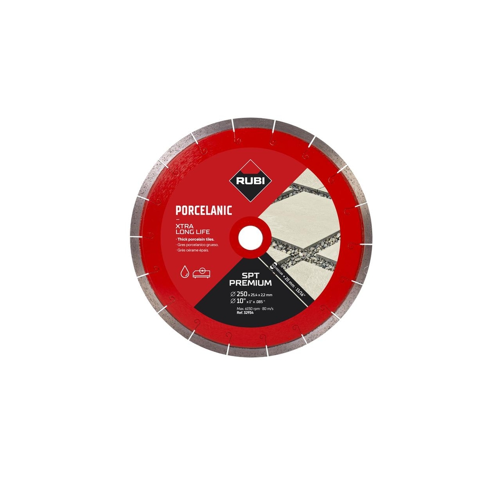 Disque spt 250 mm premium RUBI - 32934