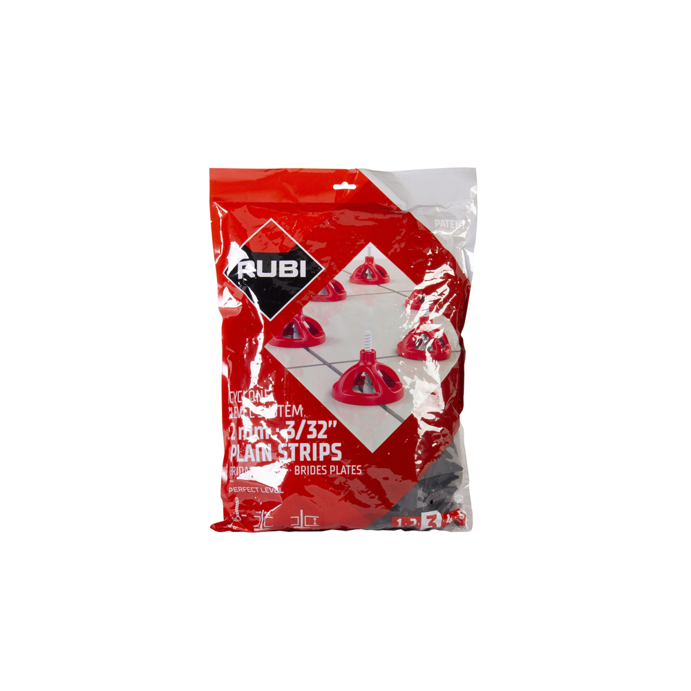 BASE PLATE RUBI 2 MM CYCLONE L.S. 300 unités - 35944