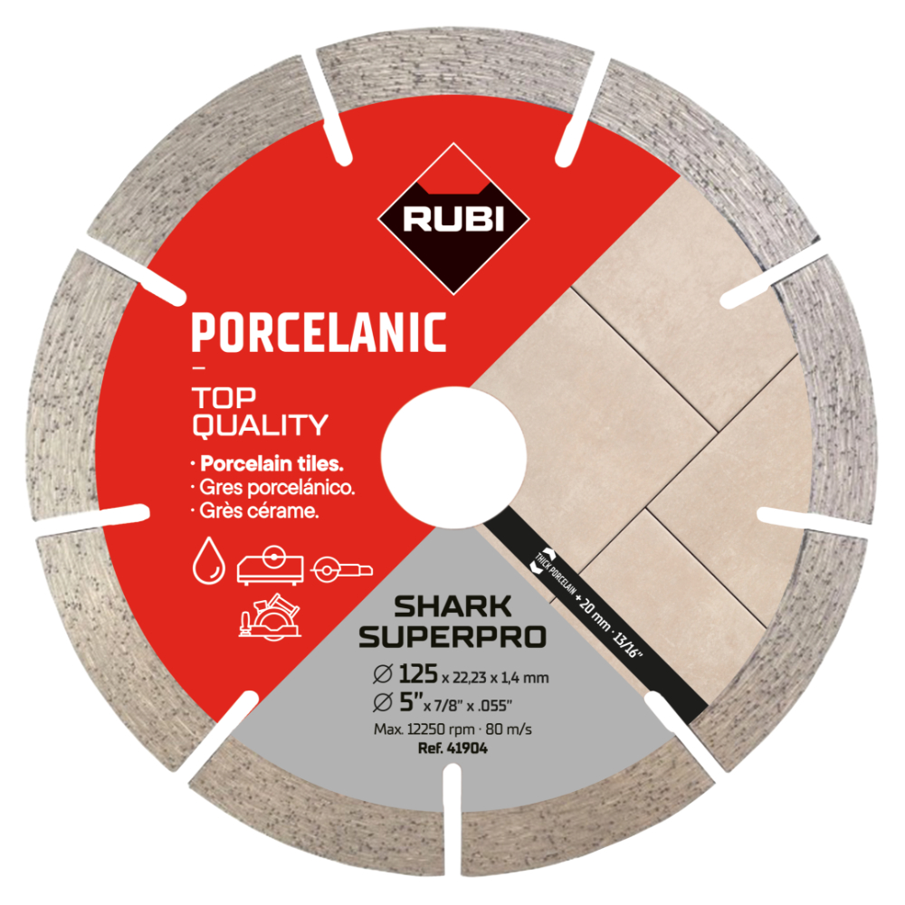 Disque Shark Superpro 125 RUBI - 41904