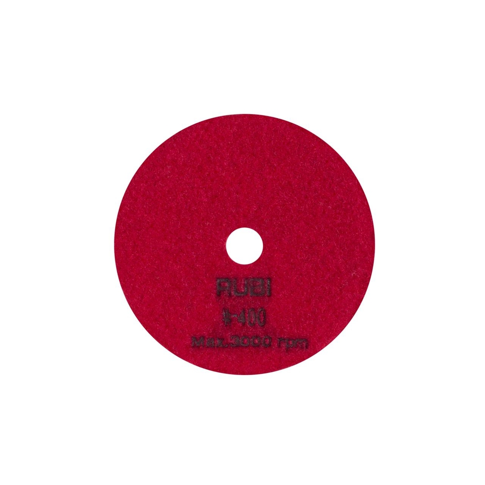 Disque diamant polissage et poncage a sec 100 mm gr. 400 RUBI - 62973