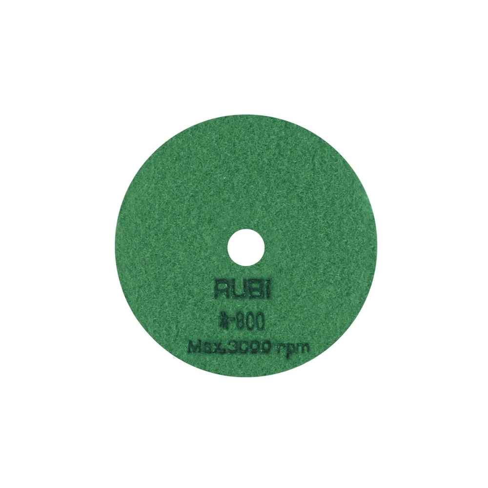 Disque diamant RUBI polissage et poncage a sec gr. 800 ⌀100 mm 62974