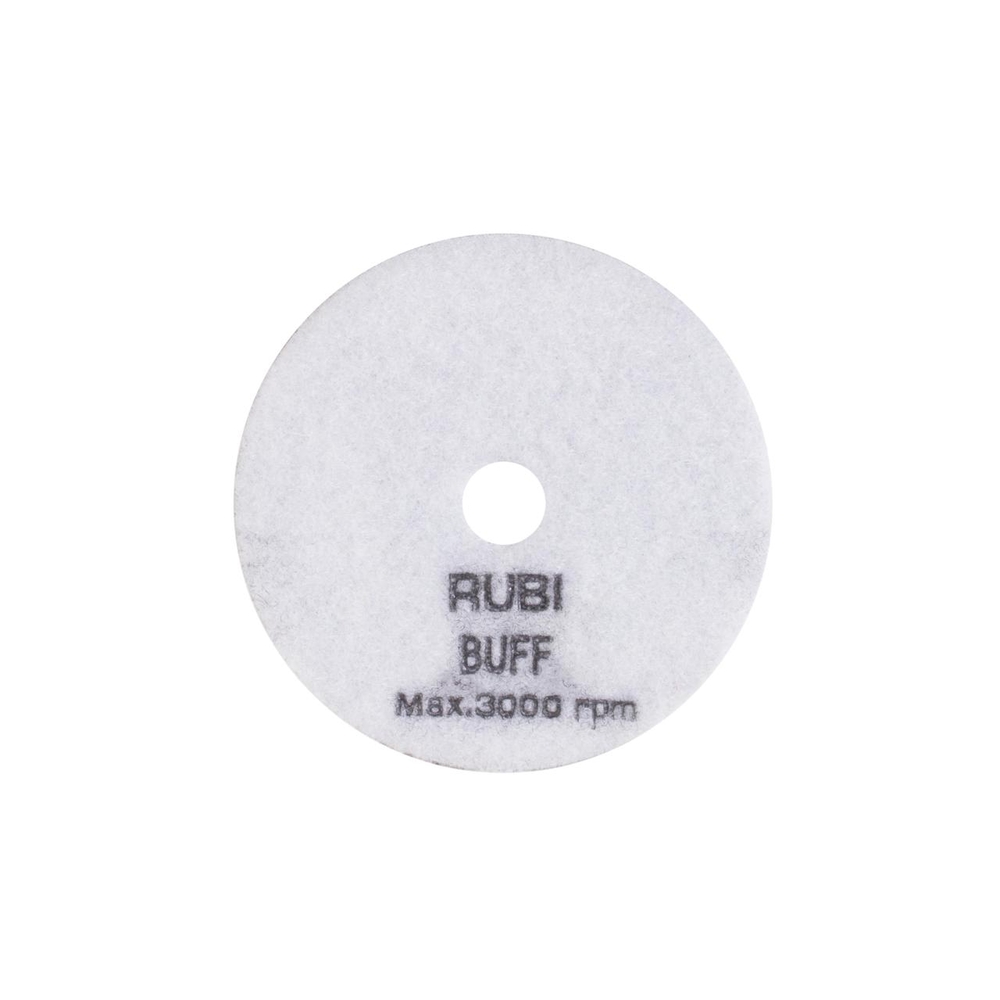 Disque diamant polissage et poncage a sec 100 mm buff blitres RUBI - 62977