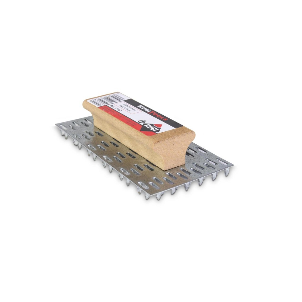 Grattoir d'enduit monochouche 150 x 72 mm. RUBI - 65963