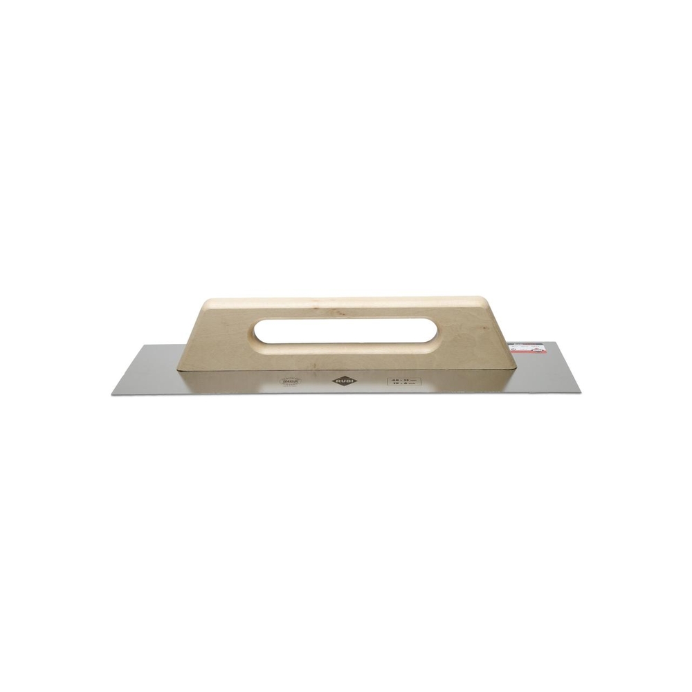 Taloche inox 48 cm. manche en bois fermé RUBI - 72915