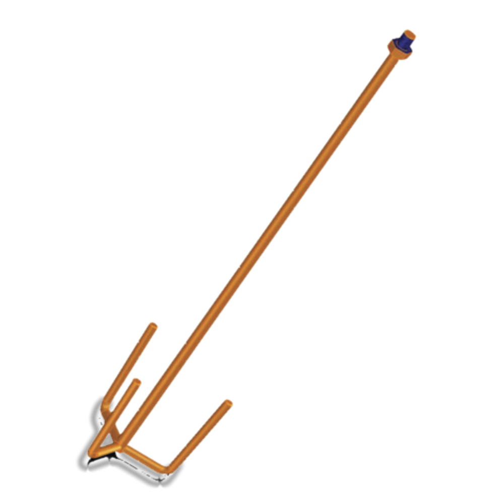 FOUET DE MALAXAGE PLÂTRE RUBI P-120-R VIS M-14 - 72954