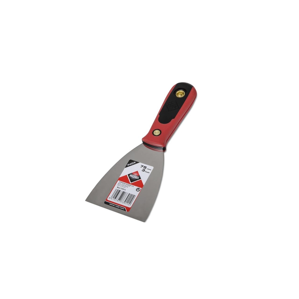 Spatule inox peintre 75 mm. rubiflex RUBI - 73911