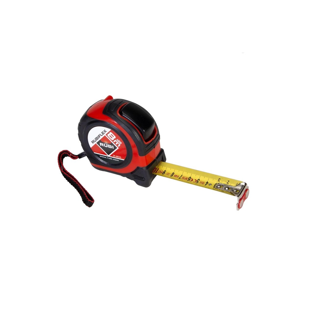 Mètre à ruban rubiflex 8m x 25mm RUBI - 75902