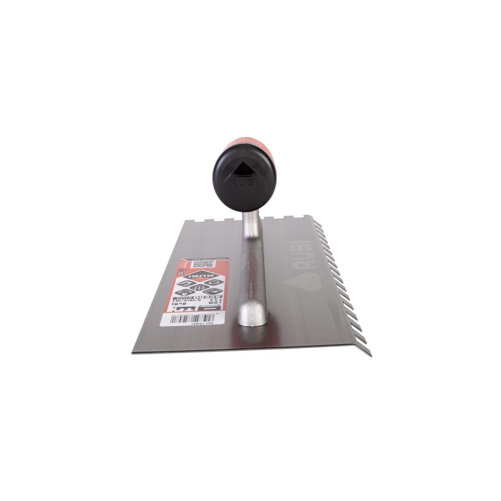 Peigne acier 28 cm (8x8) mrca 45 degrés RUBI - 75947