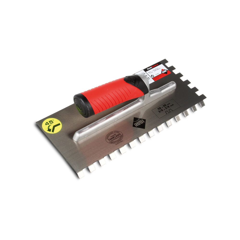 Peigne acier 28 cm (10x10) mra 45 degrés RUBI - 75948