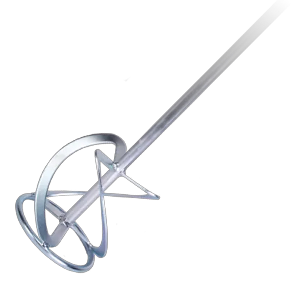 Fouet malaxage mortier colle M-120-R 3H LONG ZN RUBI - 76972