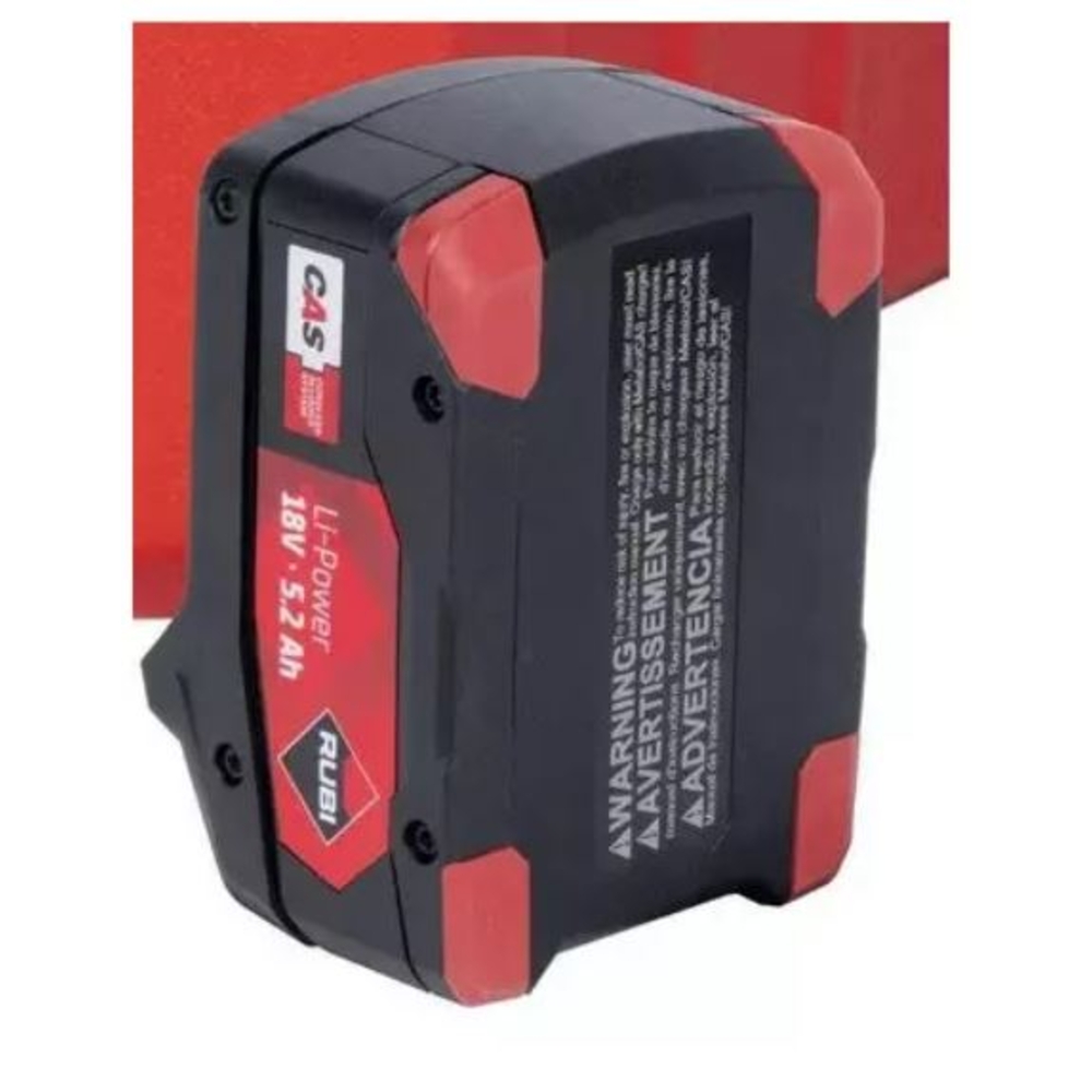 Batterie CAS Li POWER 18V 5.2AH RUBI - 85902