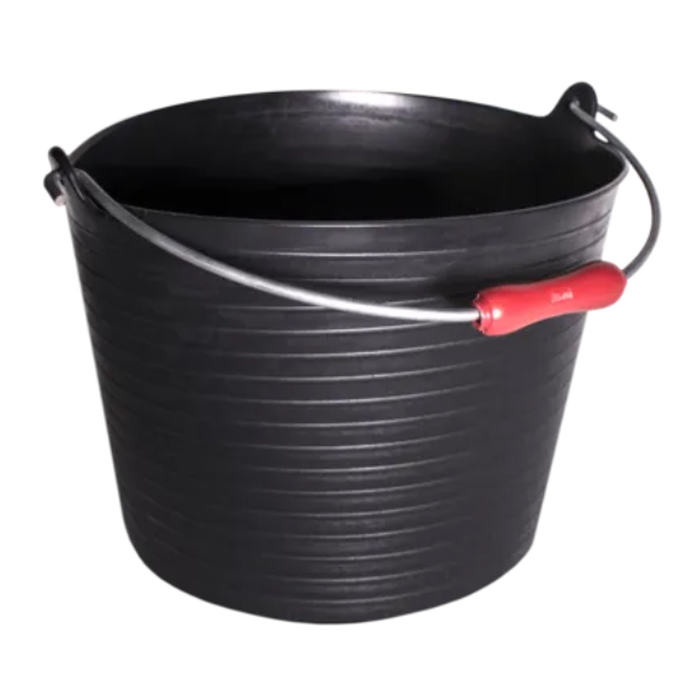 Seau en plastique n°2 avec anse Lightbuck avec poignée 20L RUBI - 88712