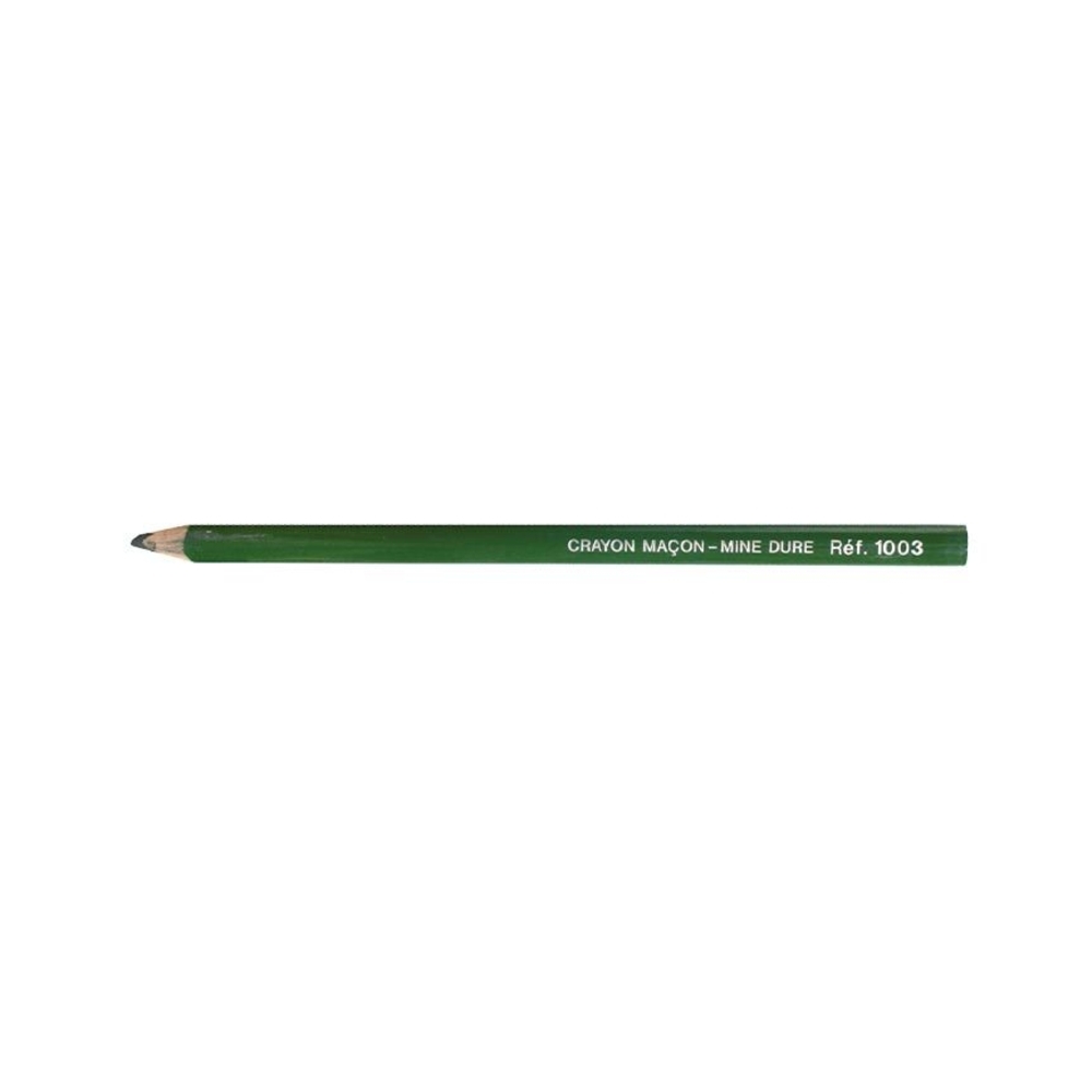 Crayon vert de maçon pour marquage et traçage sur chantier - RAIMONDI - 1003