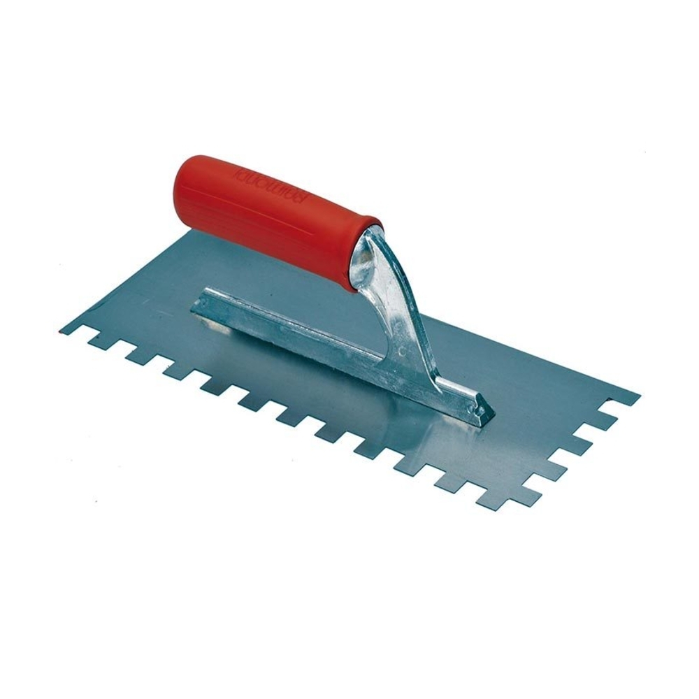 Platoir denté 28x12 cm poignée latex 12 mm carré - RAIMONDI - 11025G