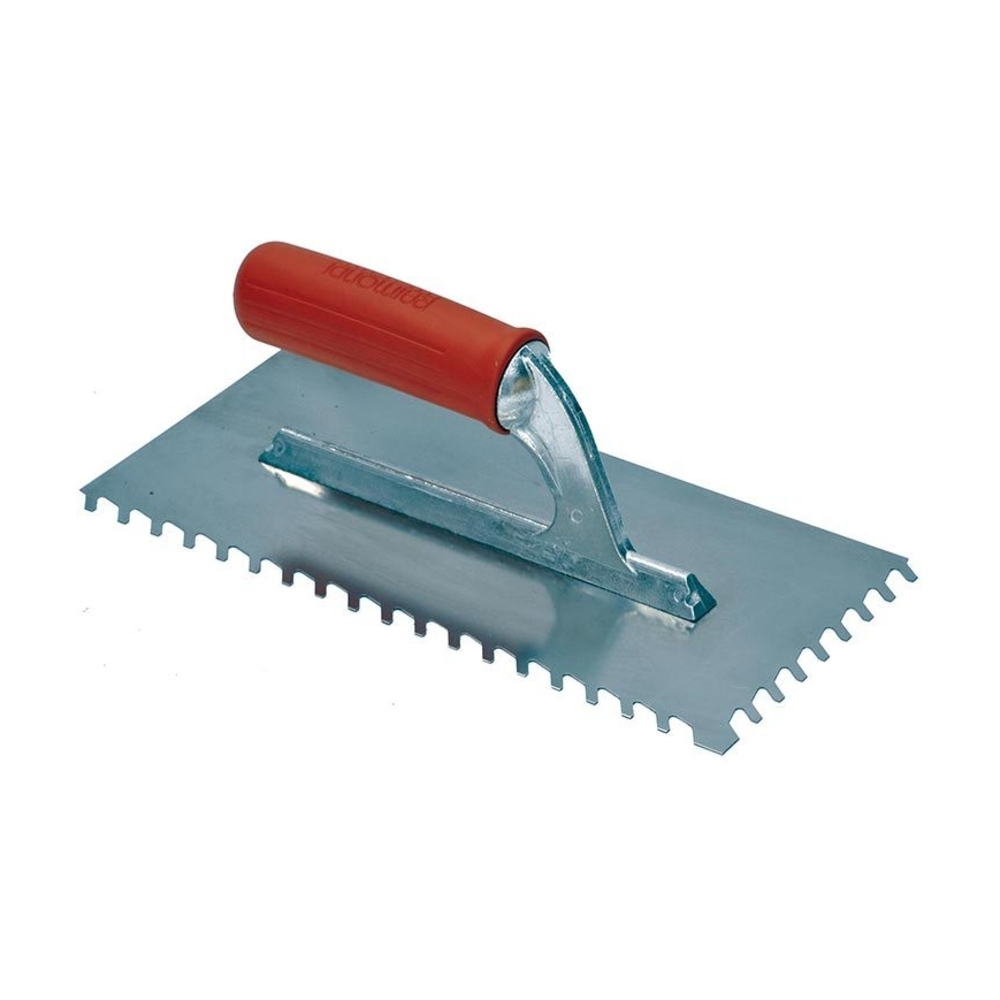 Platoir Dents Inclinées 28x13cm Poignée Caoutchouc 8x8 mm - RAIMONDI - 11027HFV