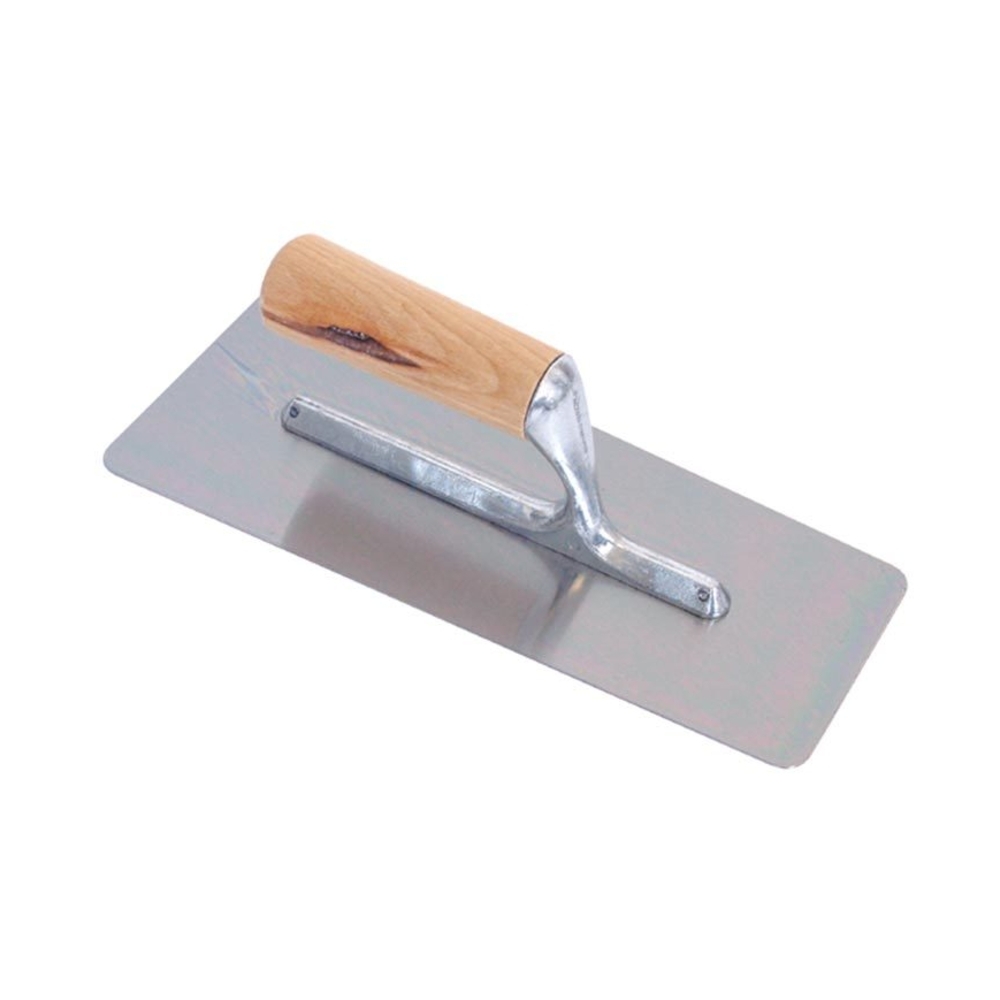 Platoir Lisse Inox 28x12cm Manche Bois - RAIMONDI - 11321