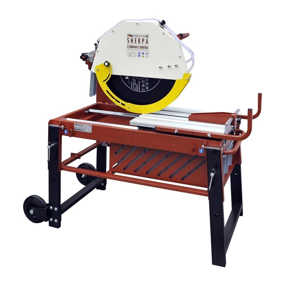 Scie à eau Sherpa 400V - Coupe pierres et briques 70cm - Ø500mm sans disque - RAIMONDI - 12035_M
