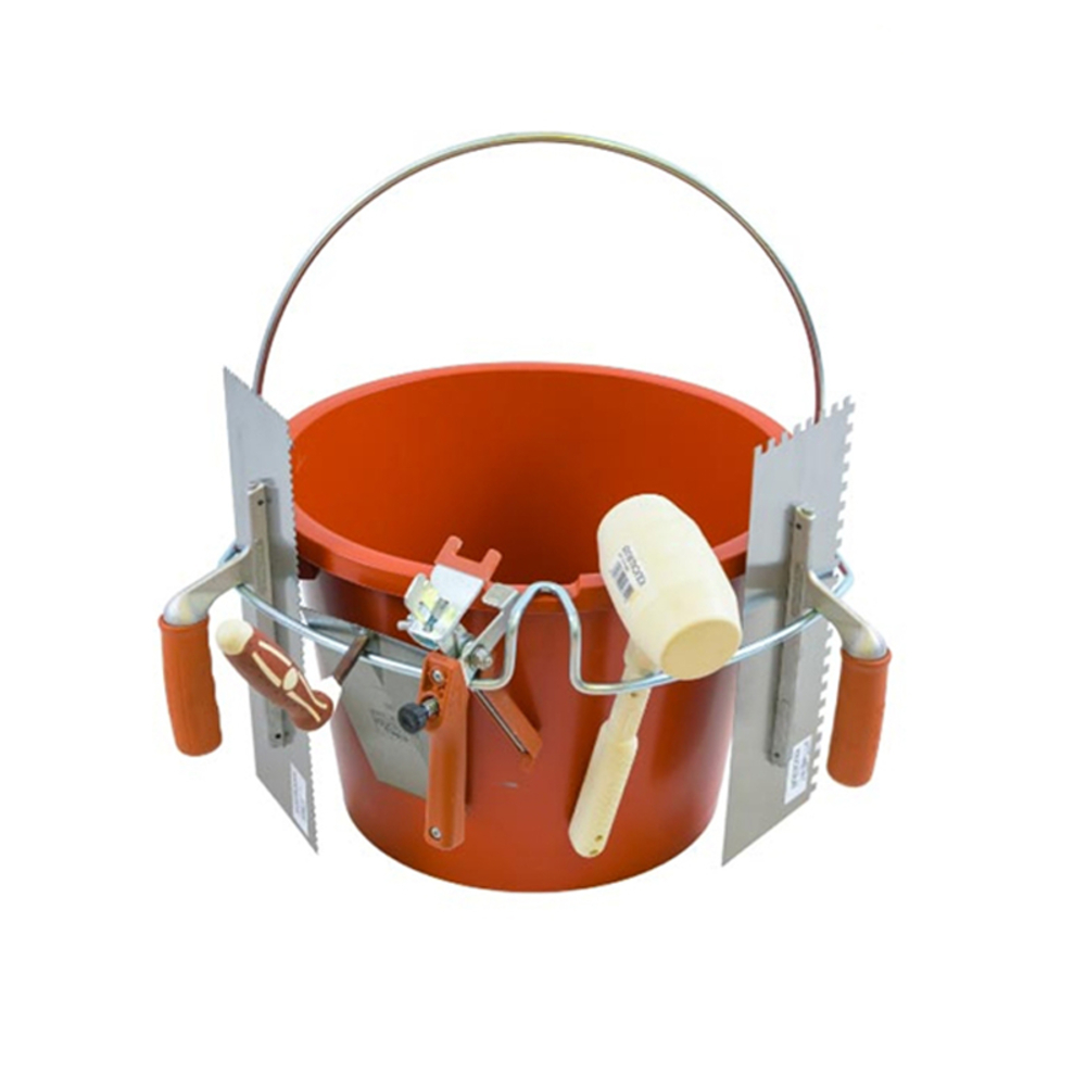 Seau Porte-Outils en Acier pour Rangement Divers - RAIMONDI - 13400