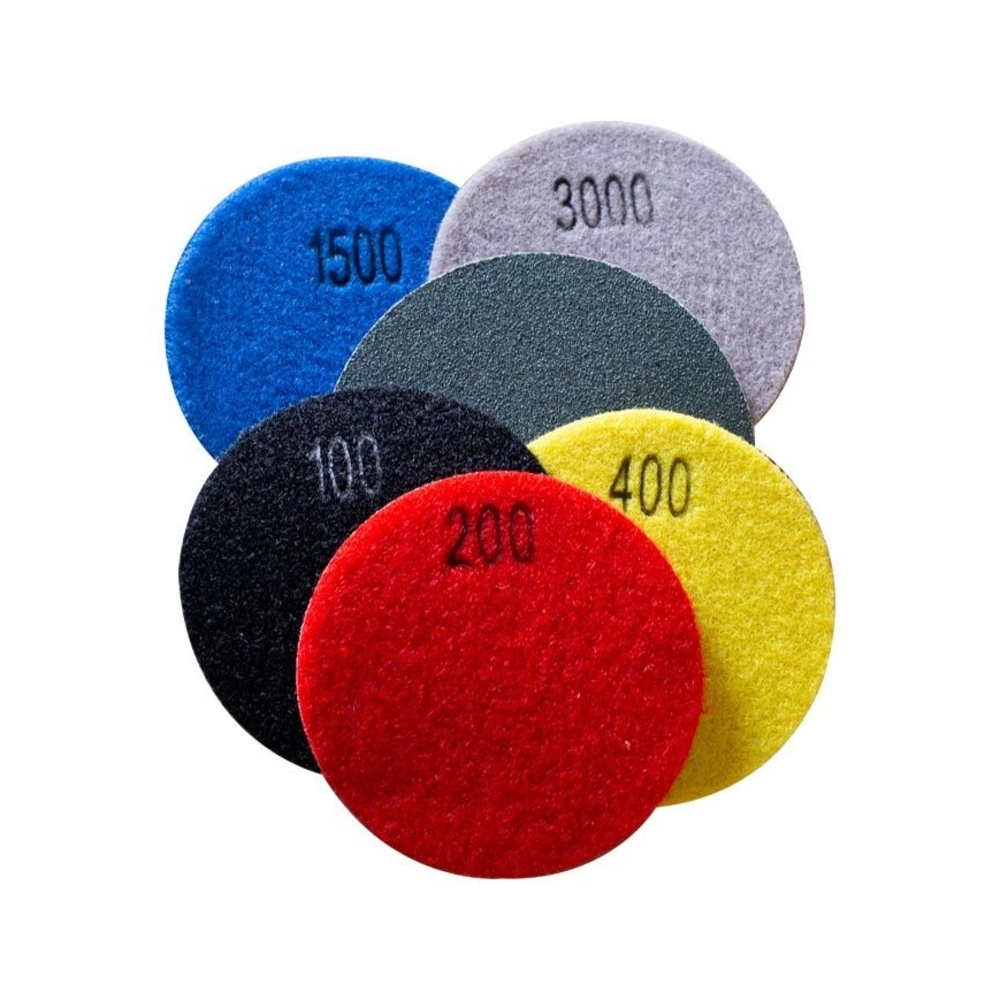 Pads Finition Velcro Polissage/Ponçage Pierre Reconstituée pour Meuleuse - RAIMONDI - 13710