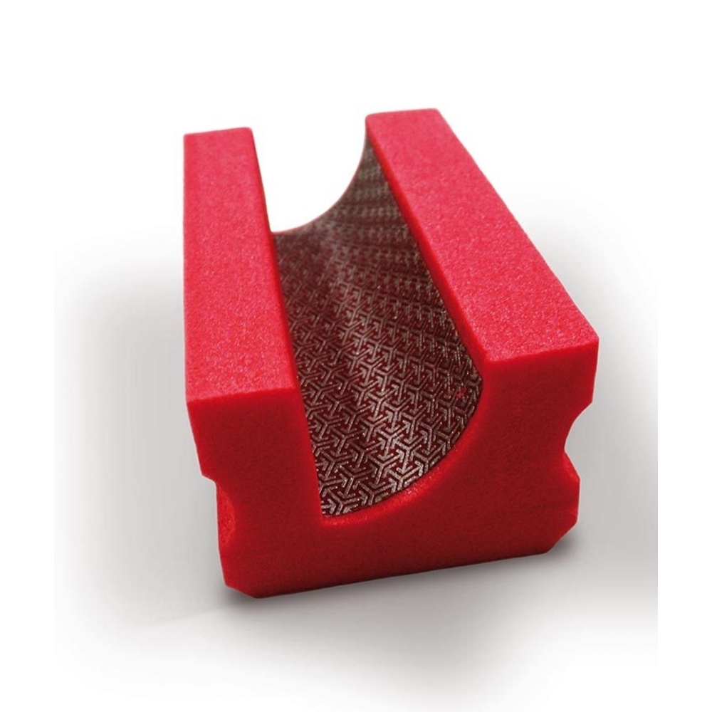 Tampon 1/4 de Rond pour Poncé Plinthes - Diamante Forme Gr.200 - RAIMONDI - 22545