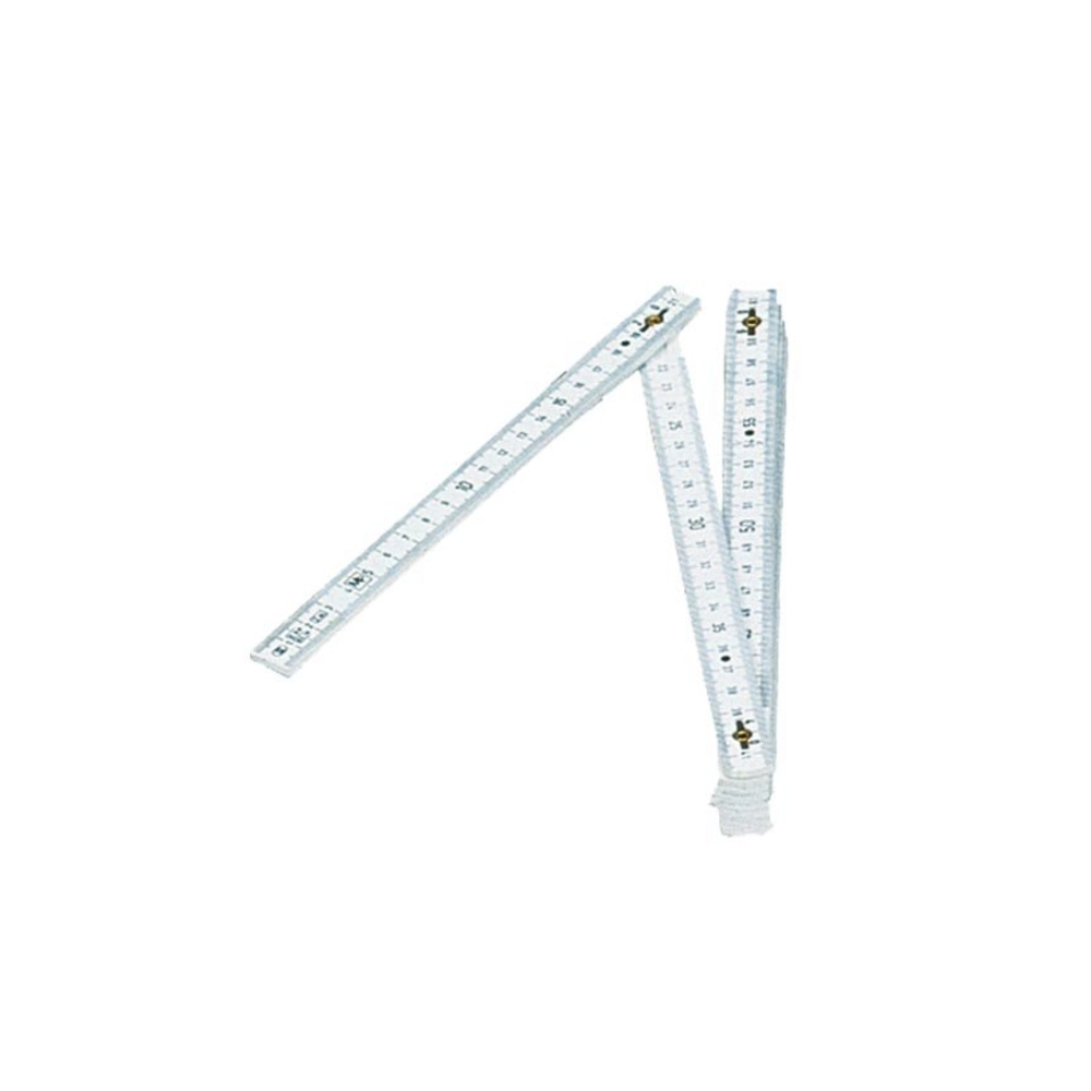 Mètre pliant plastique 2m blanc - Précision professionnelle - RAIMONDI - 41051