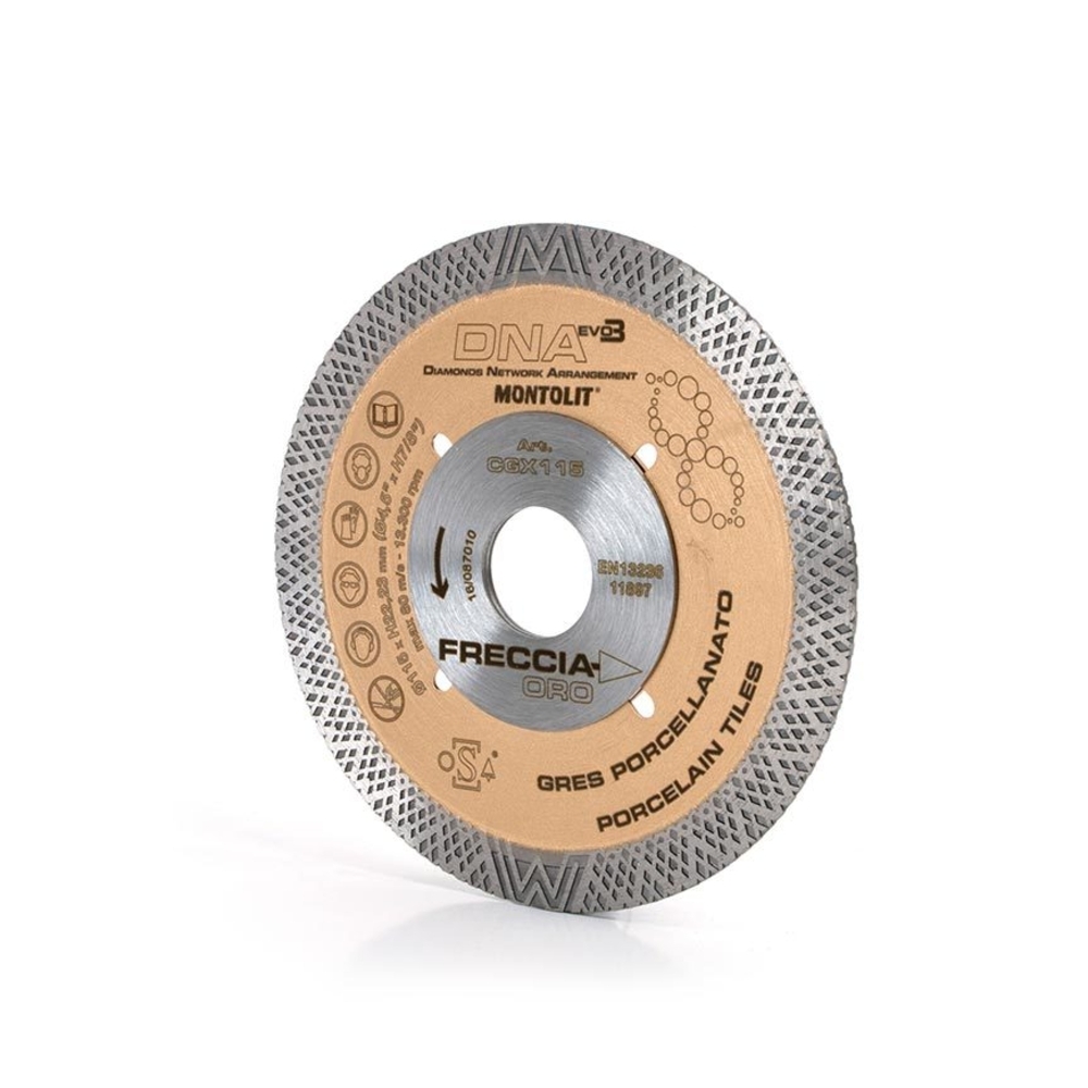 Disque Couronne Continue EVO 3 Ø125mm Coupe Grès Vitrifié & Céramique - RAIMONDI - 48126