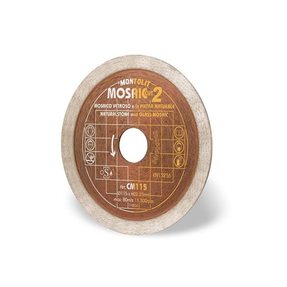 Disque Diamant Ø125 mm pour Mosaïque/Pierre - Coupe Précise - Série CM - RAIMONDI - 48216