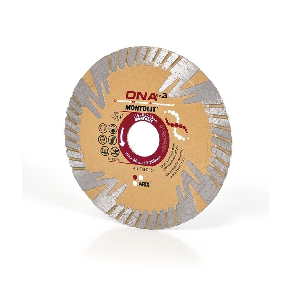 Disque Diamanté Turbo Ø230mm pour Granit et Béton - Coupe Épaisseurs - RAIMONDI - 48285