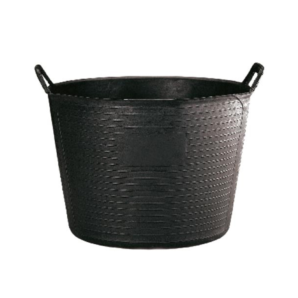 SEAU SOUPLE NOIR PLASTIQUE RENFORCE 40 L - RAIMONDI - 53050