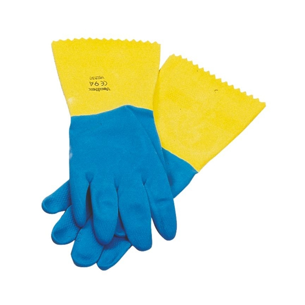 Gants de Protection DuoColor Bleu/Jaune - RAIMONDI - 5502