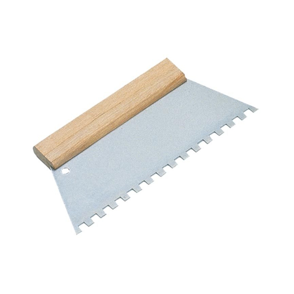 Spatule à Colle 25 cm Dentelée 4x4 cm pour Application de Colle - RAIMONDI - 61004