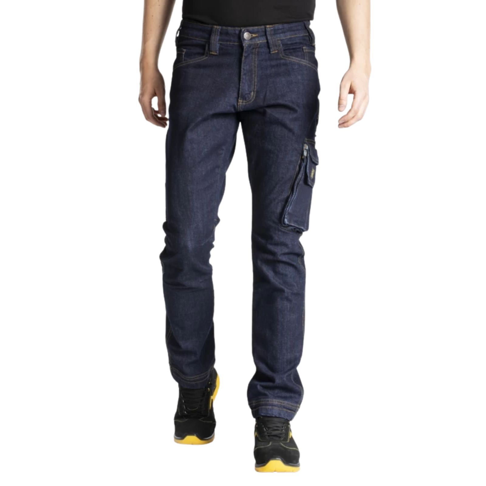 Jeans de travail multi poches stretch brut JOBA brut - RICA LEWIS 