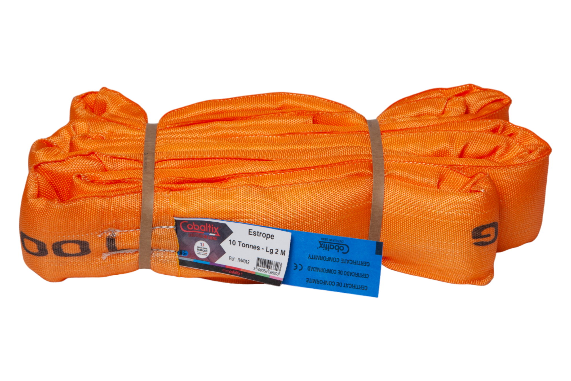 ELINGUE SANGLE RONDE 8M 10T COBALTIX -R44018